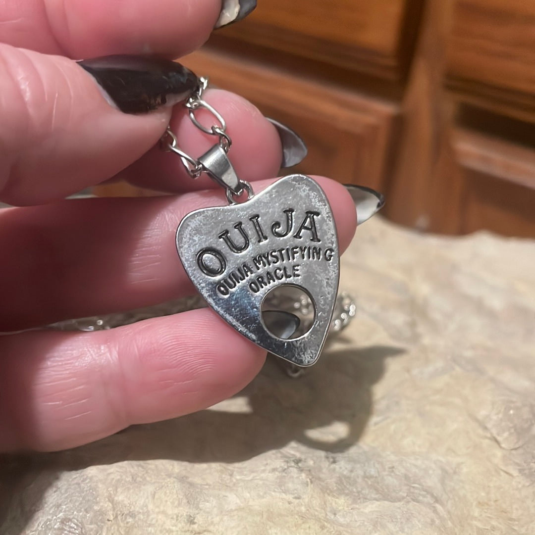 Ouija Planchette Necklace