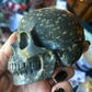 Plumite Jasper Crystal Skull