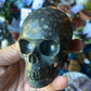 Plumite Jasper Crystal Skull