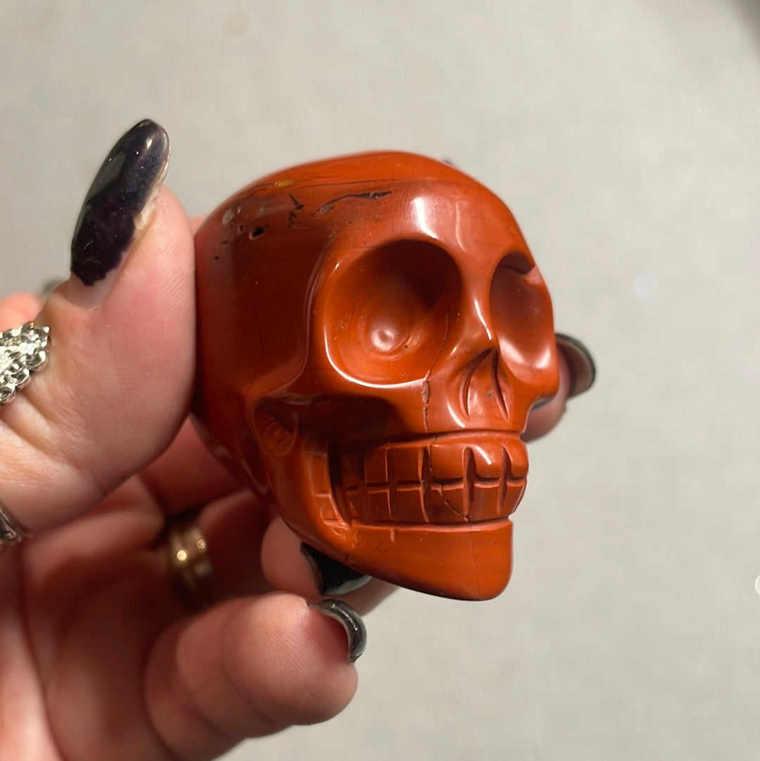 Mookaite Crystal Skull